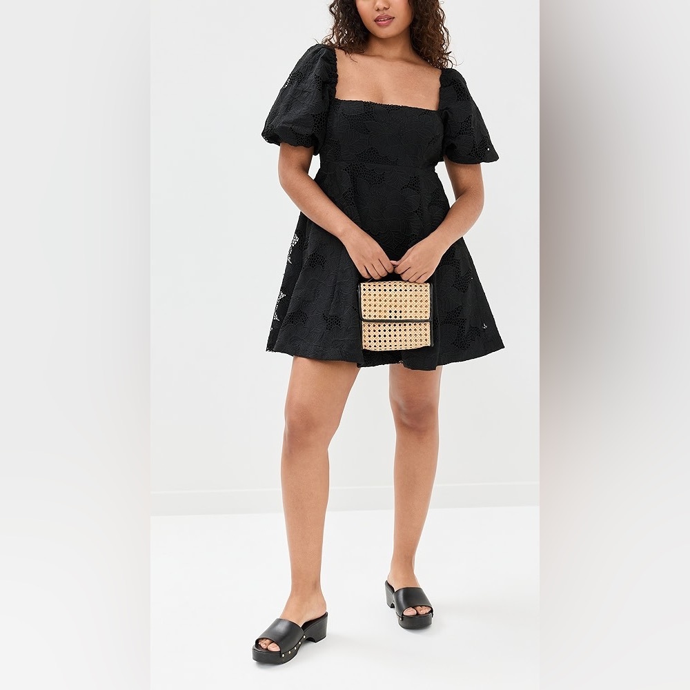 NWT Hill House Home Mini Matilda Dress | Black | Size small - Picture 4 of 8